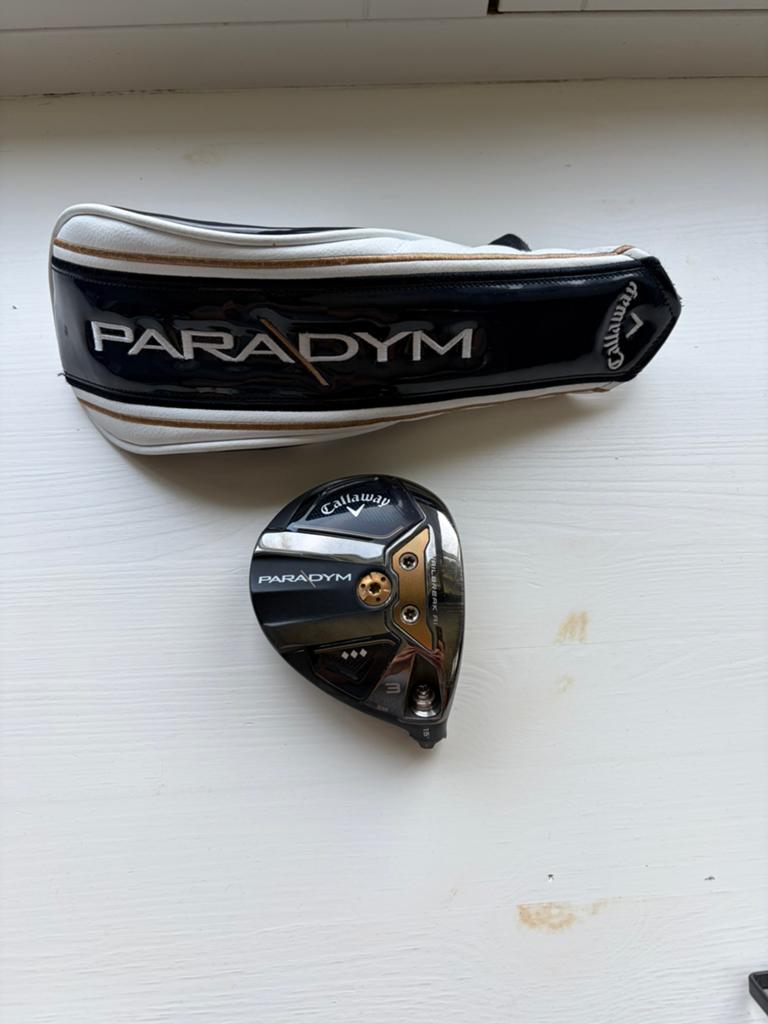 Callaway paradym triple diamond 3 wood kop (geen shaft), Sport en Fitness, Golf, Ophalen of Verzenden, Zo goed als nieuw, Club