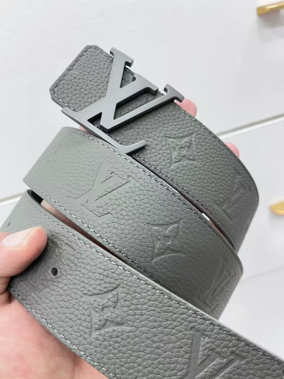 Louis vuitton riem, Overige kleuren, Echt leder, Nieuw, 105 tot 115 cm