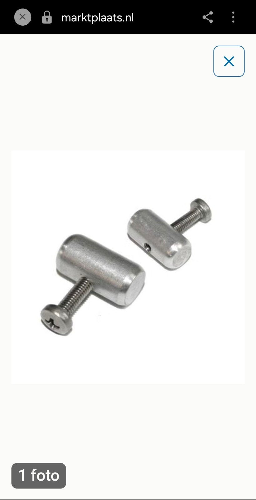 Fiamma eindstop railstoppers caravan 3 stuks, Caravans en Kamperen, Ophalen of Verzenden, Nieuw
