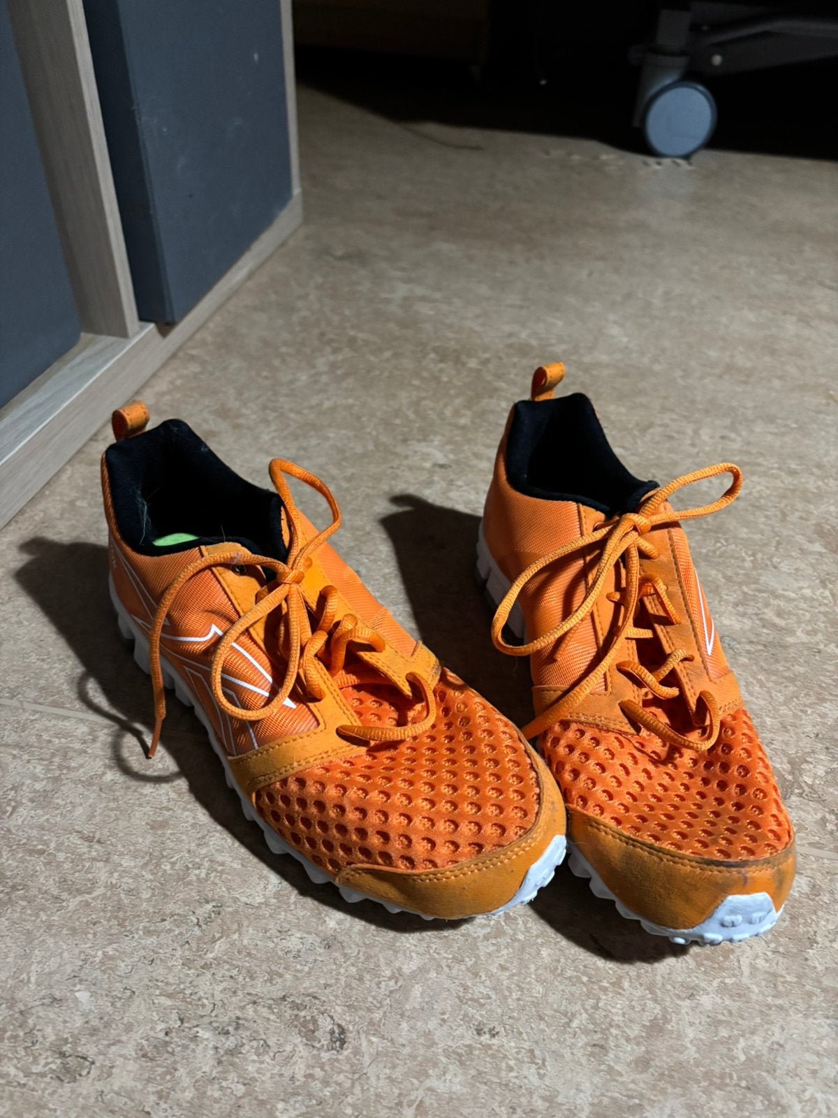 Reebok oranje schoen maat 40.5, Ophalen, Zo goed als nieuw, Hardloopschoenen, Reebok