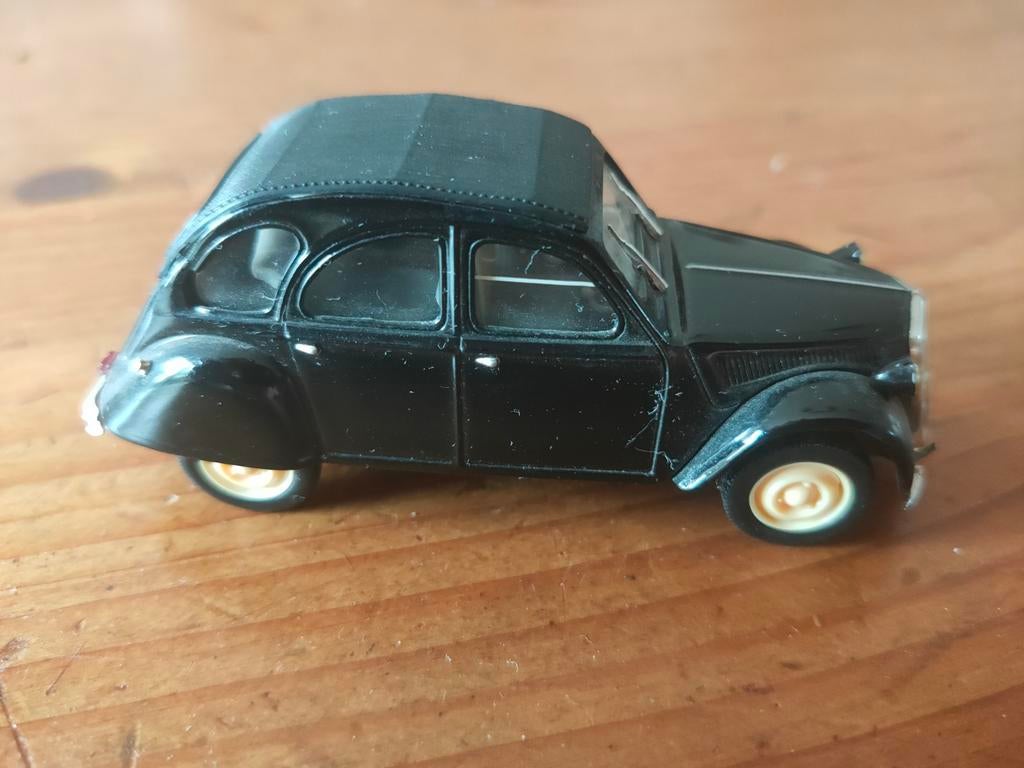 Citroën 2CV 6 1:43 Norev nr6, Ophalen of Verzenden, Gebruikt, Auto, Norev