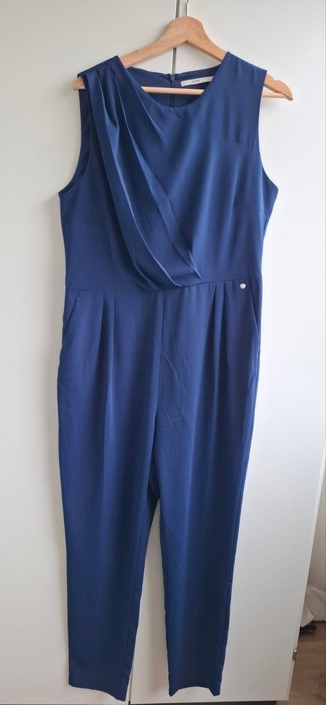 Prachtige nette jumpsuit van Steps in een mooie kleur blauw, Blauw, Maat 42/44 (L), Ophalen of Verzenden, Zo goed als nieuw