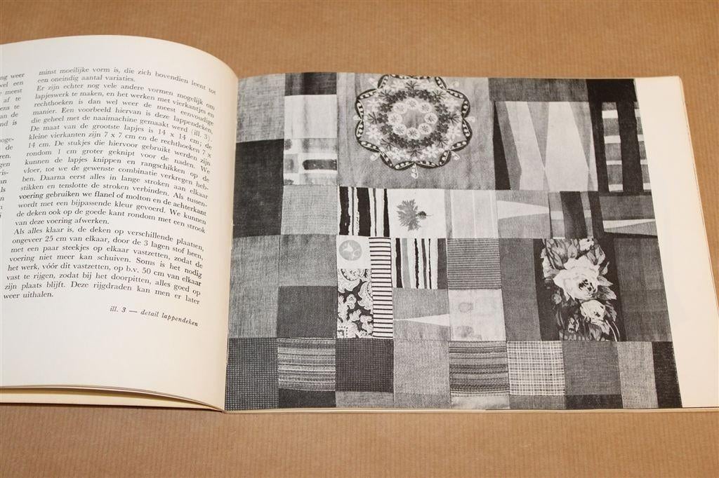 Lapjeswerk Patchwork — Vintage Handwerkboek 1967, Ophalen of Verzenden, Gelezen, Overige onderwerpen