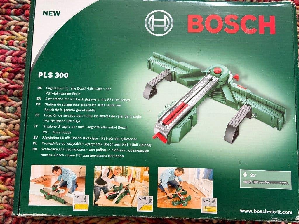 Bosch zaagstation PLS 300, Ophalen, Minder dan 30 mm, Decoupeerzaag, Zo goed als nieuw