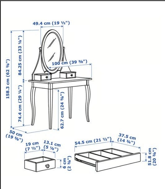 Foto 6 van Kaptafel + gratis krukje