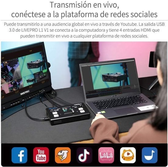 Multi-camera video mixer – Videomixer – Live switcher, Corvance B.V., Verzenden, Nieuw, Corvancebol@gmail.com