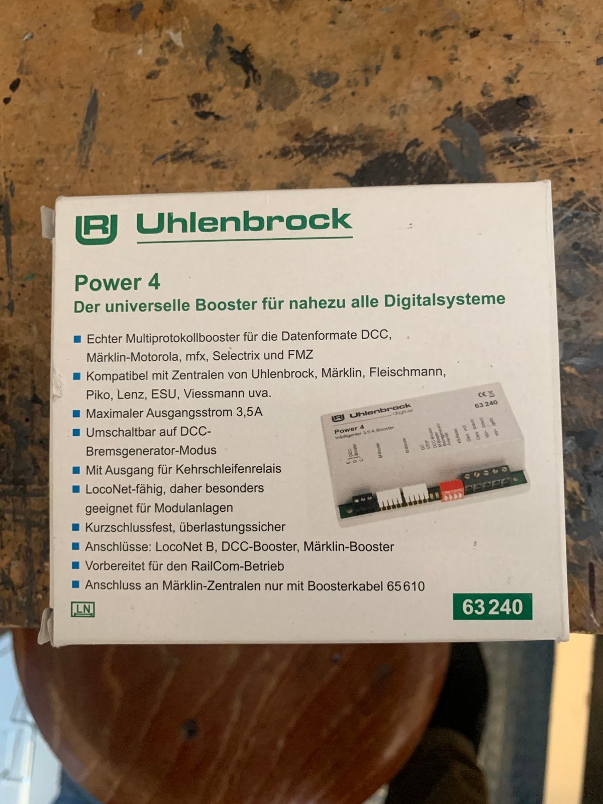 H0 Boosters Uhlenbrock  Littfinski, Overige merken, Transformator of Voeding, Gebruikt, Verzenden