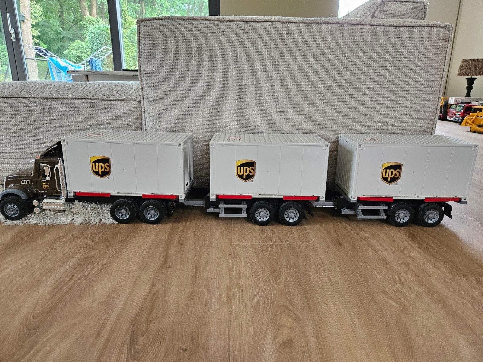 Bruder speelgoed grote set, Ophalen, Gebruikt, Overige typen