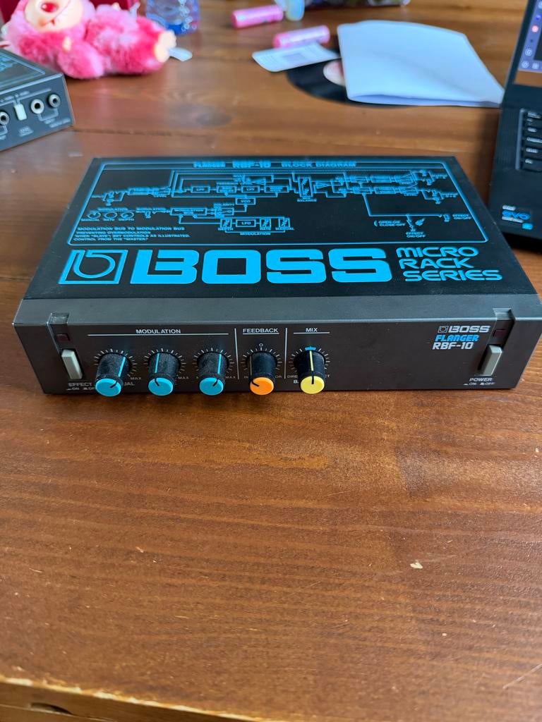 Boss RBF-10 Flanger - Micro Rack Series, Muziek en Instrumenten, Effecten, Ophalen of Verzenden, Gebruikt, Overige typen