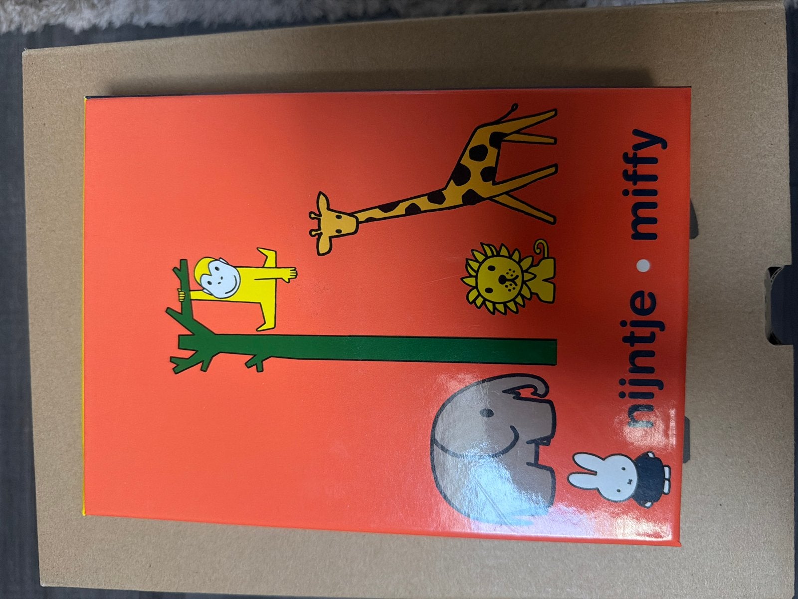 Nijntje Miffy Bestekset Kinderbestek RVS 4-delig, Ophalen of Verzenden, Zo goed als nieuw