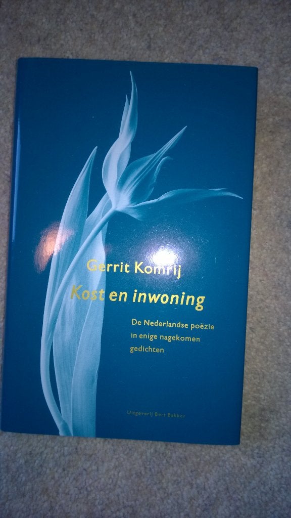 Boek - 288 - Kost en inwoning - Gerrit Komrij, Ophalen of Verzenden, Zo goed als nieuw
