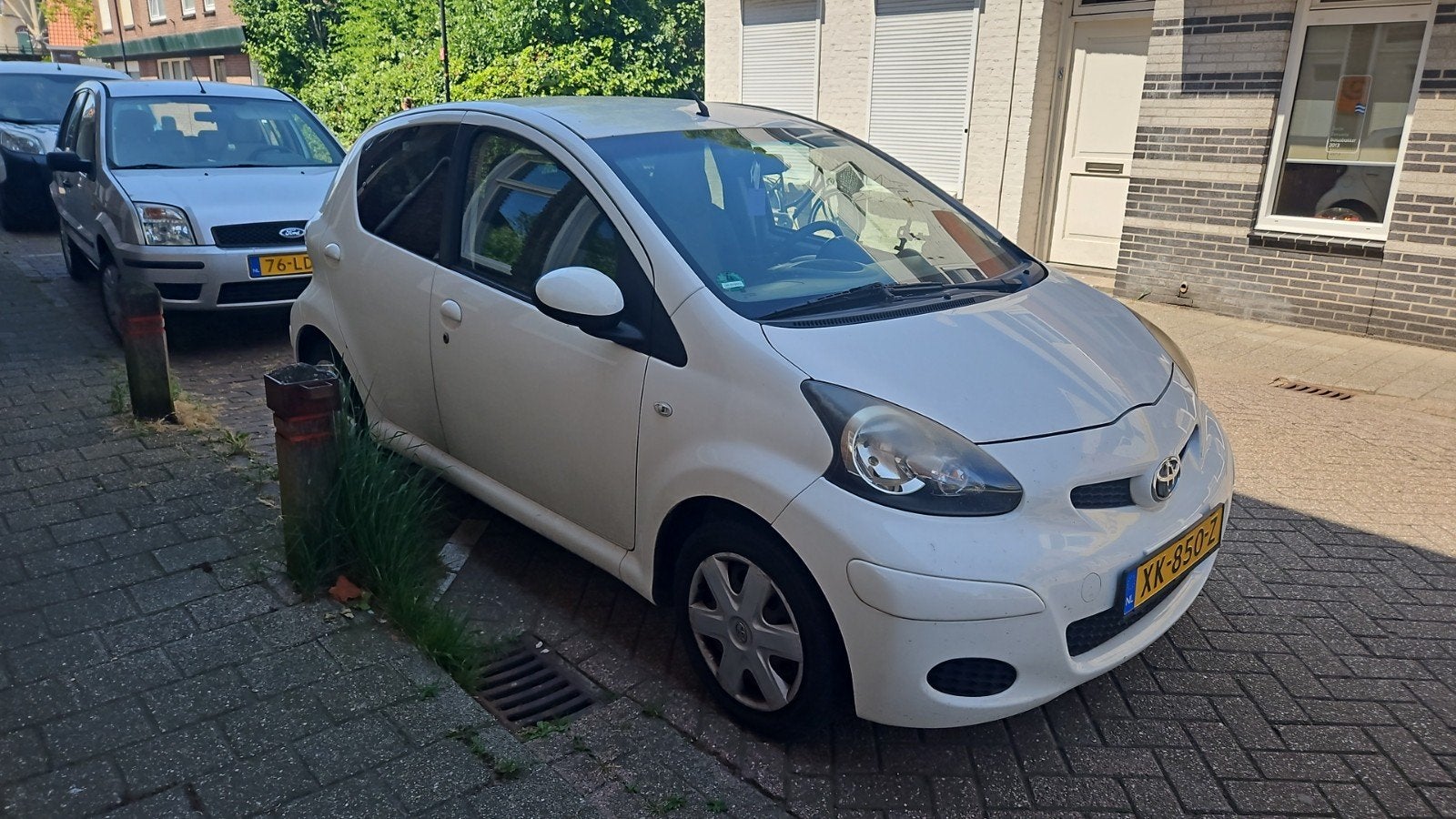 Toyota Aygo te koop!, Auto's, Toyota, Wit, Handgeschakeld, Particulier, Aygo