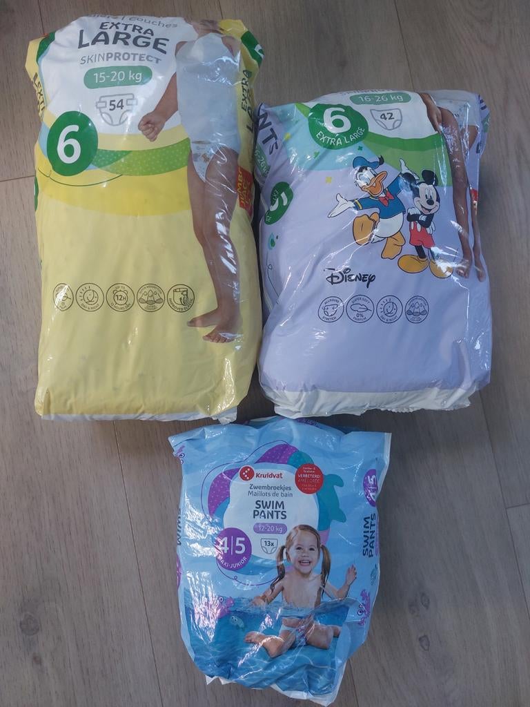 Kruidvat luiers, luierbroekjes en zwembroekjes, Ophalen of Verzenden, Nieuw, Jongetje of Meisje, Zwemluier