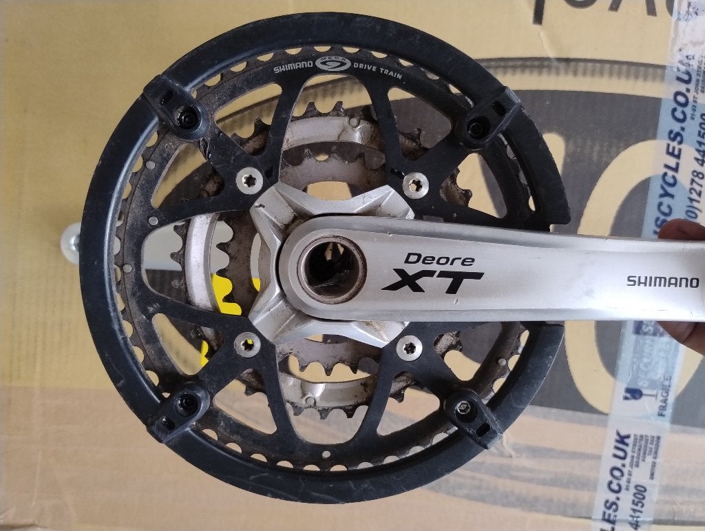Shimano XT Crank, Derailleur en Shifter. M770 (GRATIS), Fietsen en Brommers, Ophalen of Verzenden, Gebruikt, Crankstel of Pedalen