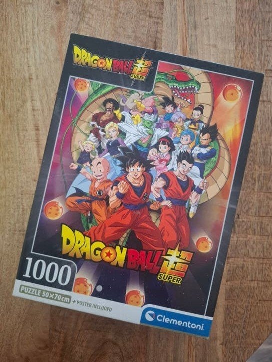 Dragon Ball Super Legpuzzel 1000 stukjes Clementoni, Ophalen of Verzenden, 500 t/m 1500 stukjes, Nieuw, Legpuzzel