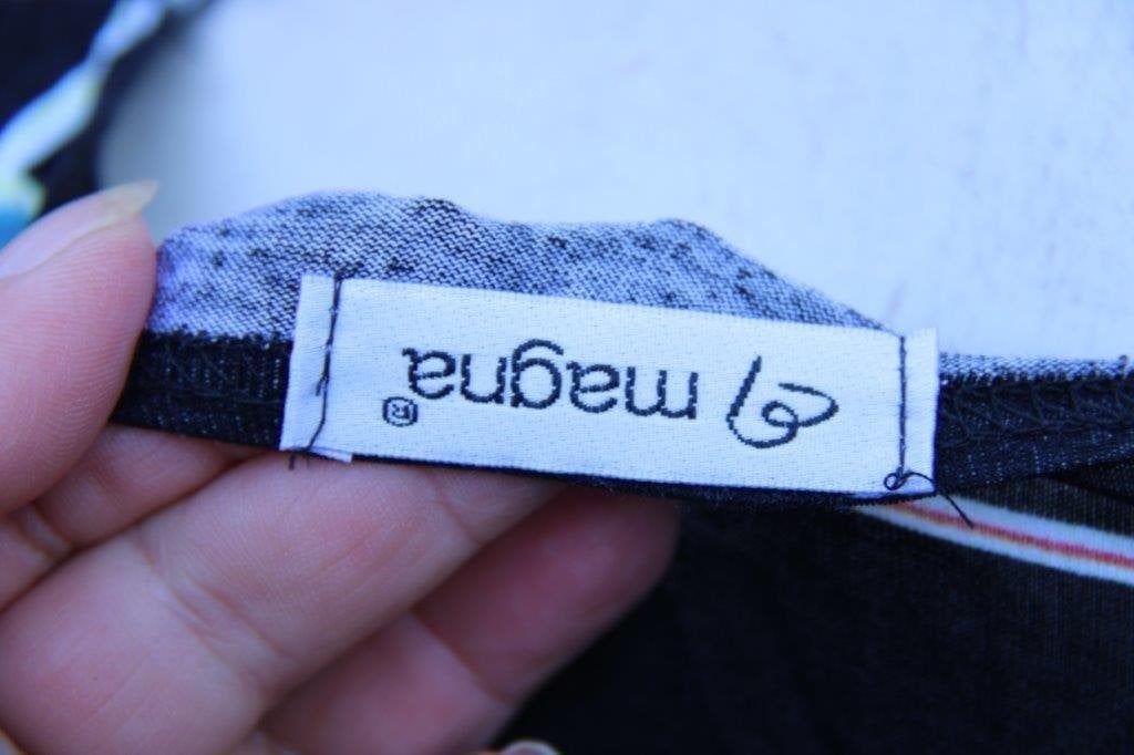 T-Shirt zwart/ kleur Magna mt 56/58 Vaste prijs, Zwart, Shirt of Top, Ophalen of Verzenden, Magna
