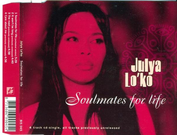 JULYA LO'KO CD SINGLE SOULMATES FOR LIFE, Ophalen of Verzenden, Zo goed als nieuw, Pop
