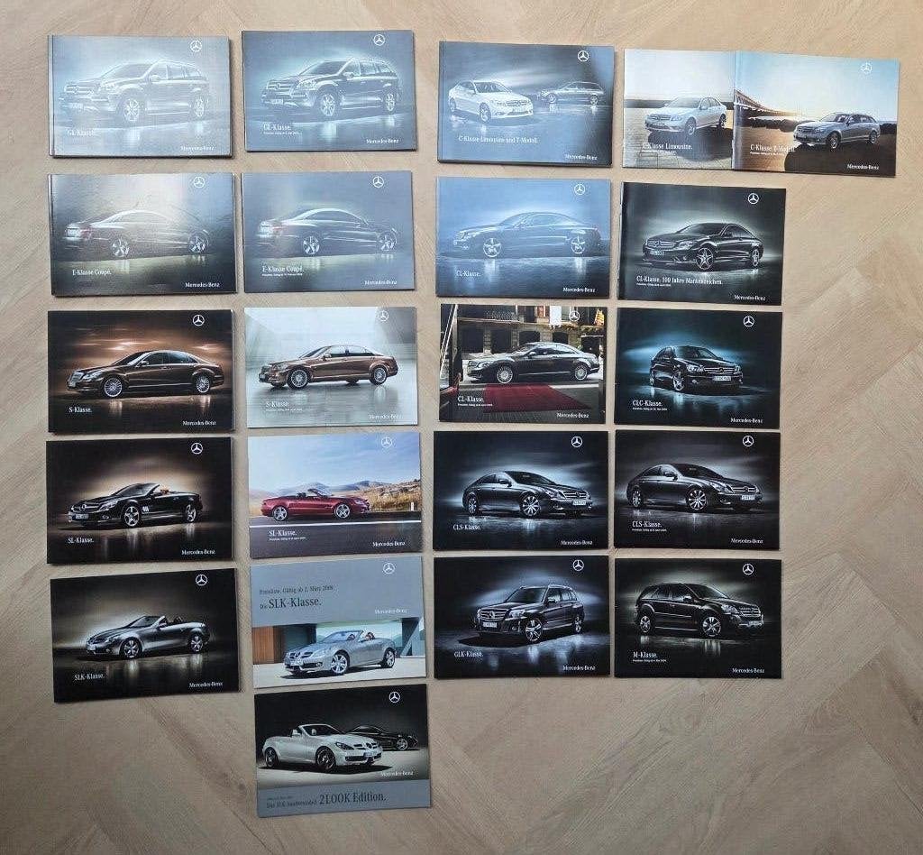 Diverse originele Mercedes-Benz brochures&prijslijsten 2009, Zo goed als nieuw, Mercedes-Benz, Mercedes, Ophalen of Verzenden