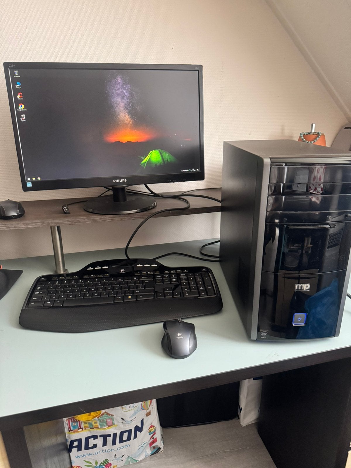 Complete desktop mp, Computers en Software, Ophalen, HDD, 8 GB, Zo goed als nieuw