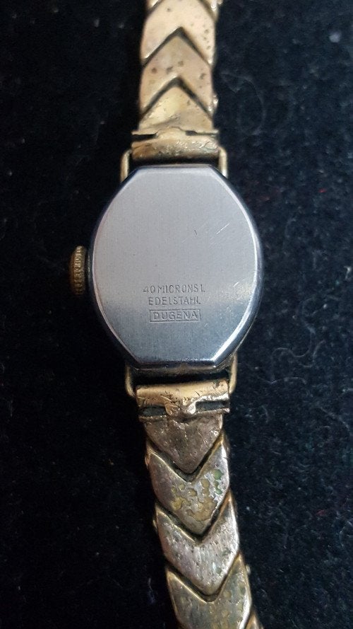 s 345, dameshorloge, vintage dunega, Ophalen of Verzenden, 'T Olde Gre-j, Info@toldegrej.nl, Endepoelstraat 20f Didam