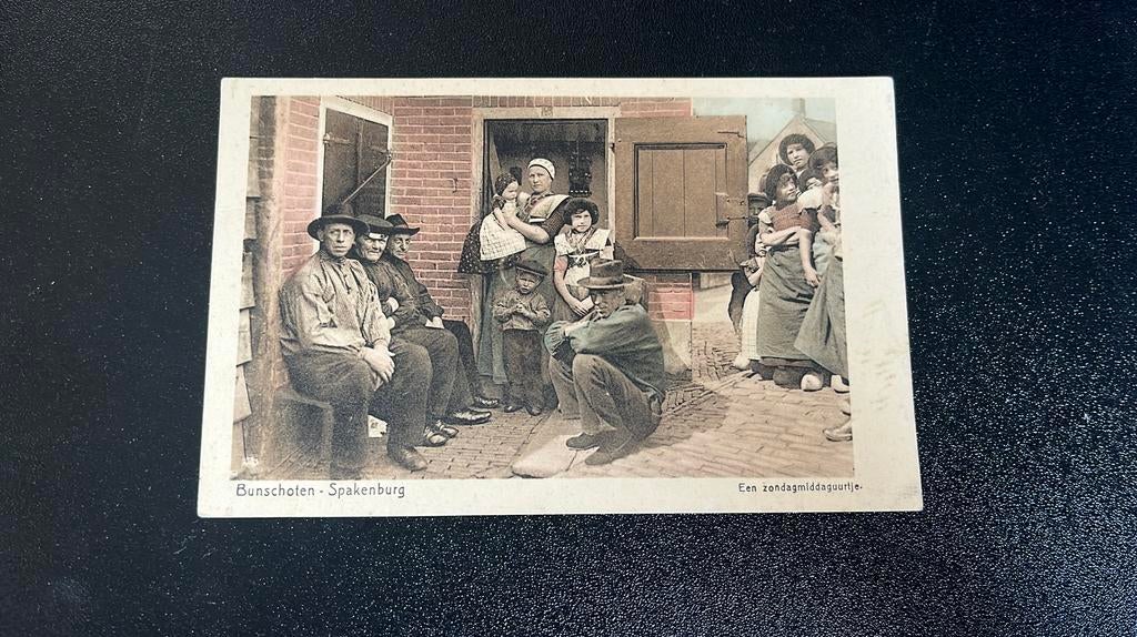 Bunschoten Spakenburg zondagmiddag uurtje, Ophalen of Verzenden, 1920 tot 1940, Gelopen, Utrecht