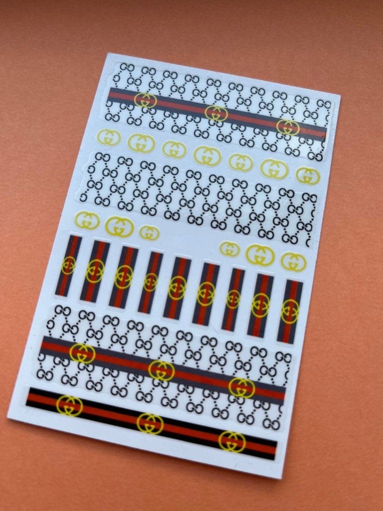 nagelstickers de luxe (nr25), Overige kleuren, Nieuw, Ophalen of Verzenden, Handen en Nagels