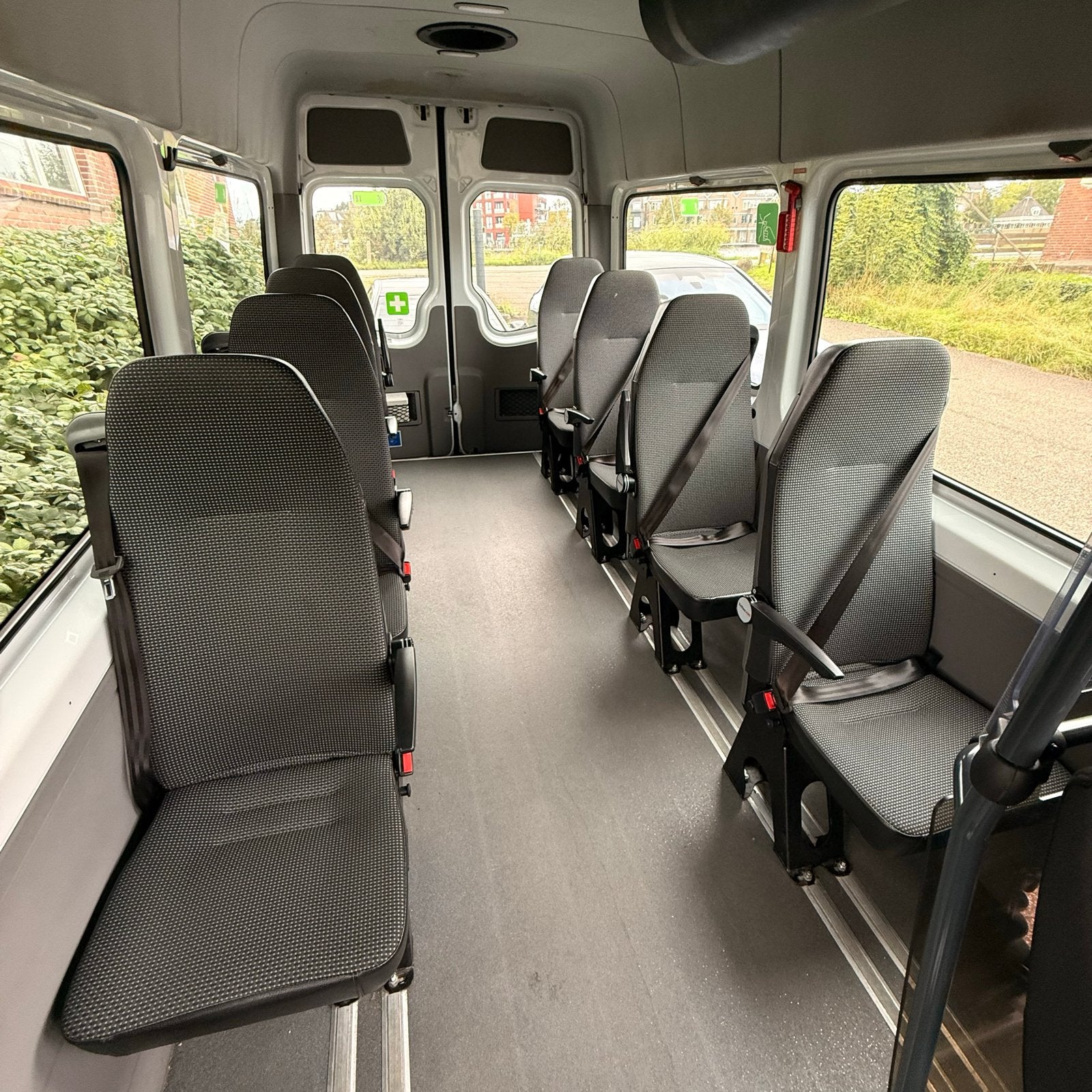 8x Tribus TriflexAIR stoelen Mercedes Sprinter met gordel, Ophalen of Verzenden