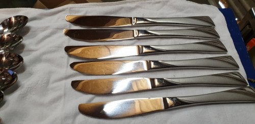 bestek 18 /0 edelstaal rostfrei 24 delig, Ophalen of Verzenden, 'T Olde Gre-j, Info@toldegrej.nl, Endepoelstraat 20f Didam