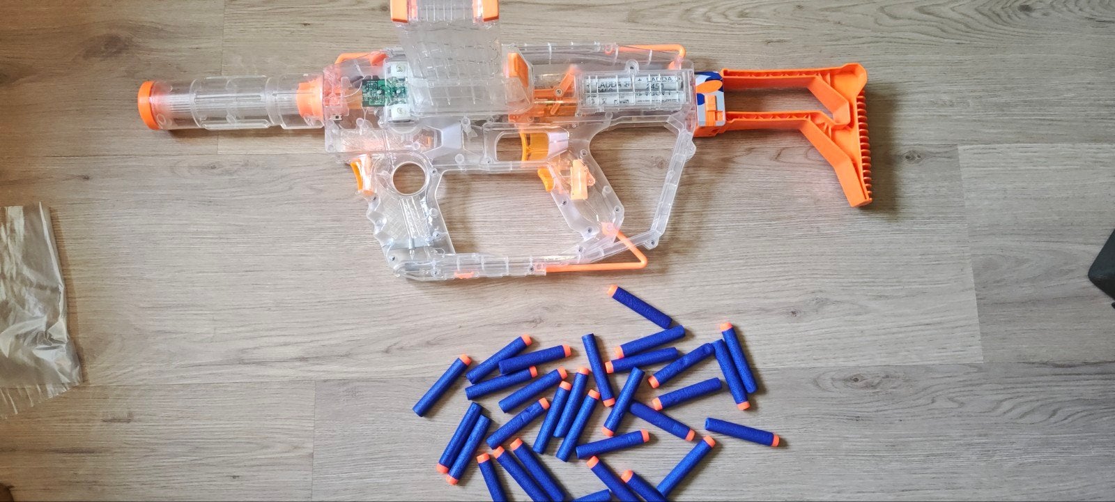 Nerf Modulus Ghost Ops met 30 pijltjes en extra onderdelen, Kinderen en Baby's, Speelgoed | Buiten | Actiespeelgoed, Ophalen, Zo goed als nieuw