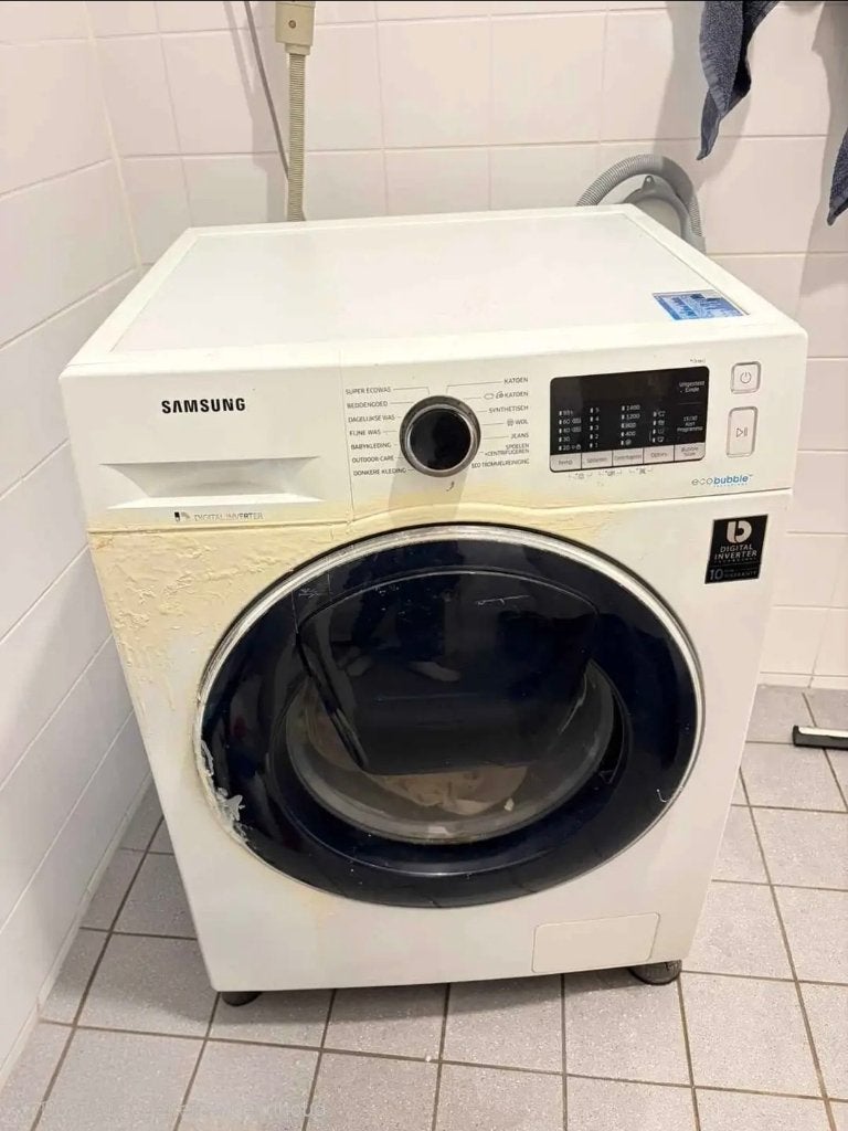 Samsung EcoBubble Wasmachine - Voorlader, Ophalen, Gebruikt, Voorlader, 85 tot 90 cm
