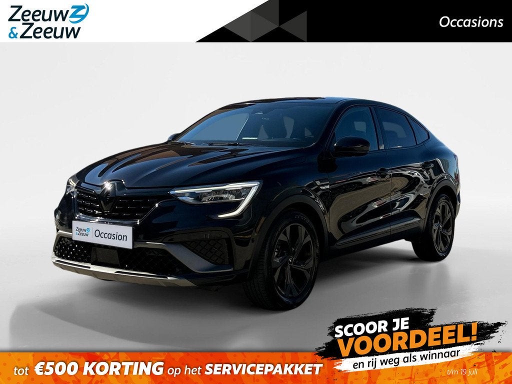 Renault Arkana 1.6 E-Tech hybrid 145 E-Tech engineered | Aut, Auto's, Renault, Gebruikt, Euro 6, Zwart, Bedrijf