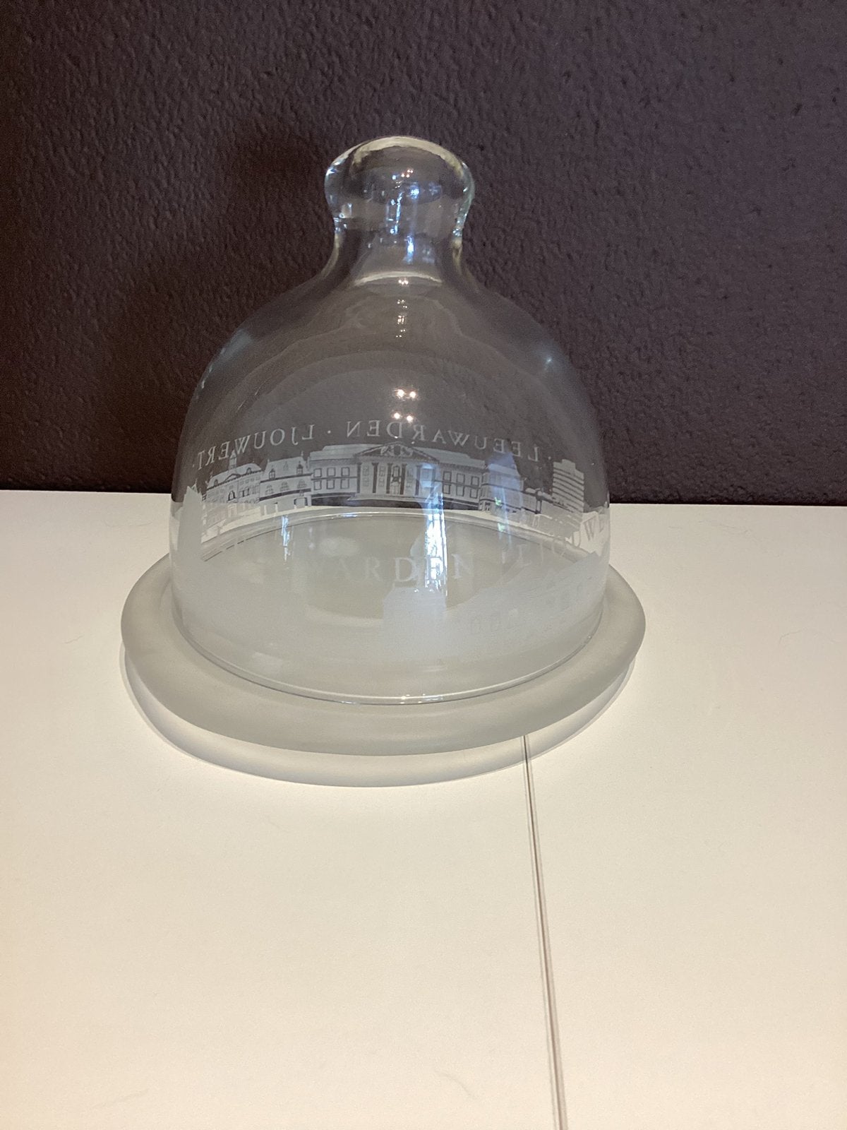 Kaas stolp kristal, Ophalen, Zo goed als nieuw