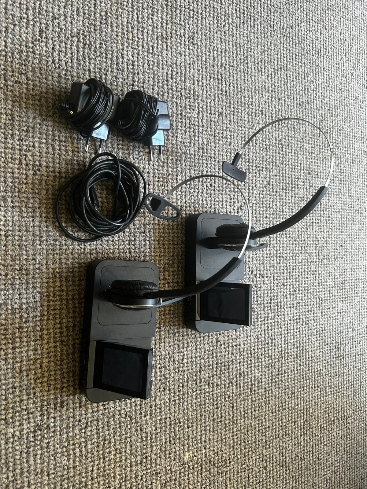 Jabra Pro Thuiswerksets (2x) - Type 94008S - met voeding, Ophalen, Zo goed als nieuw, 1 handset