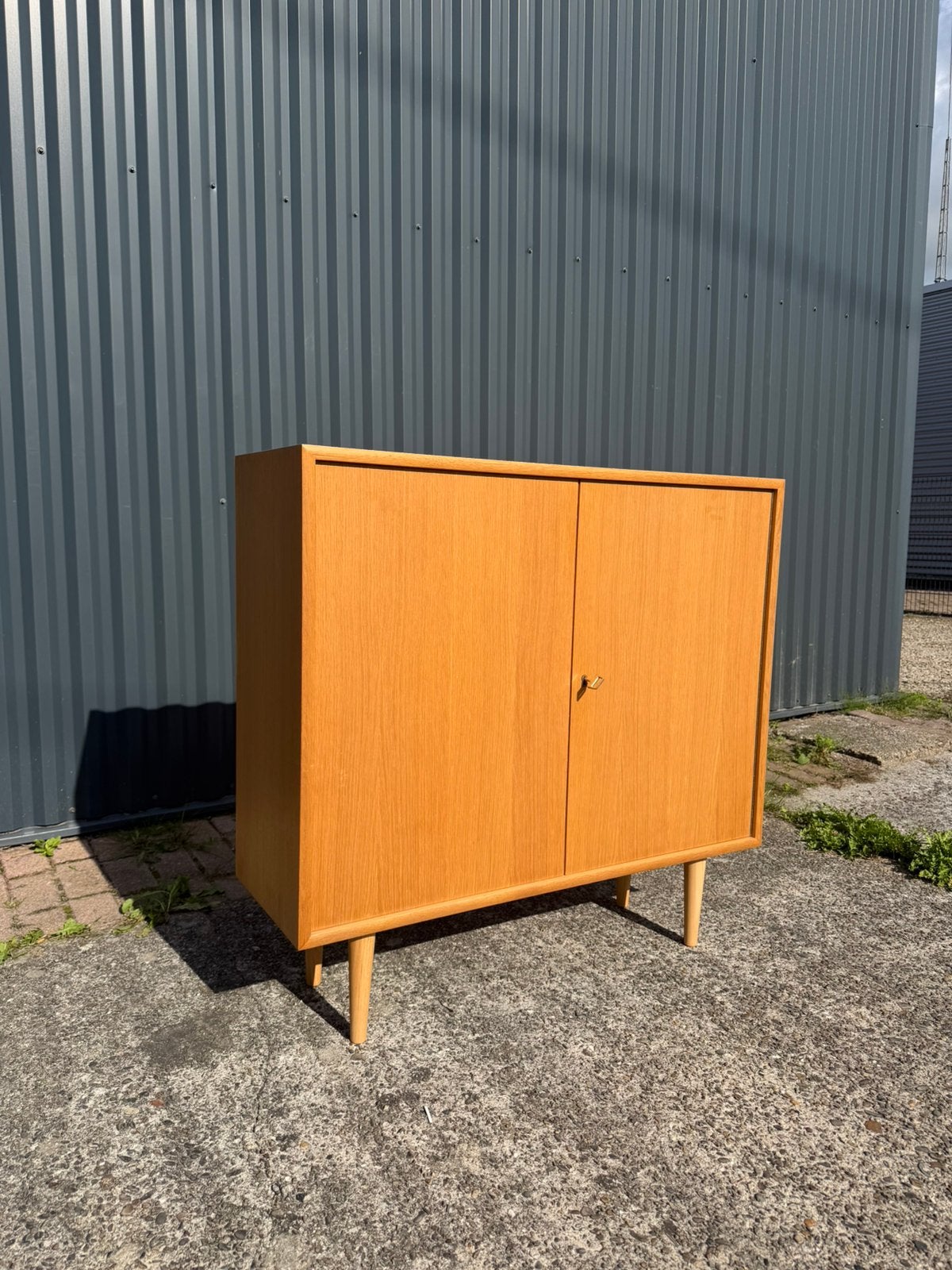 Vintage kastje eiken kast, Ophalen, Gebruikt, X, D