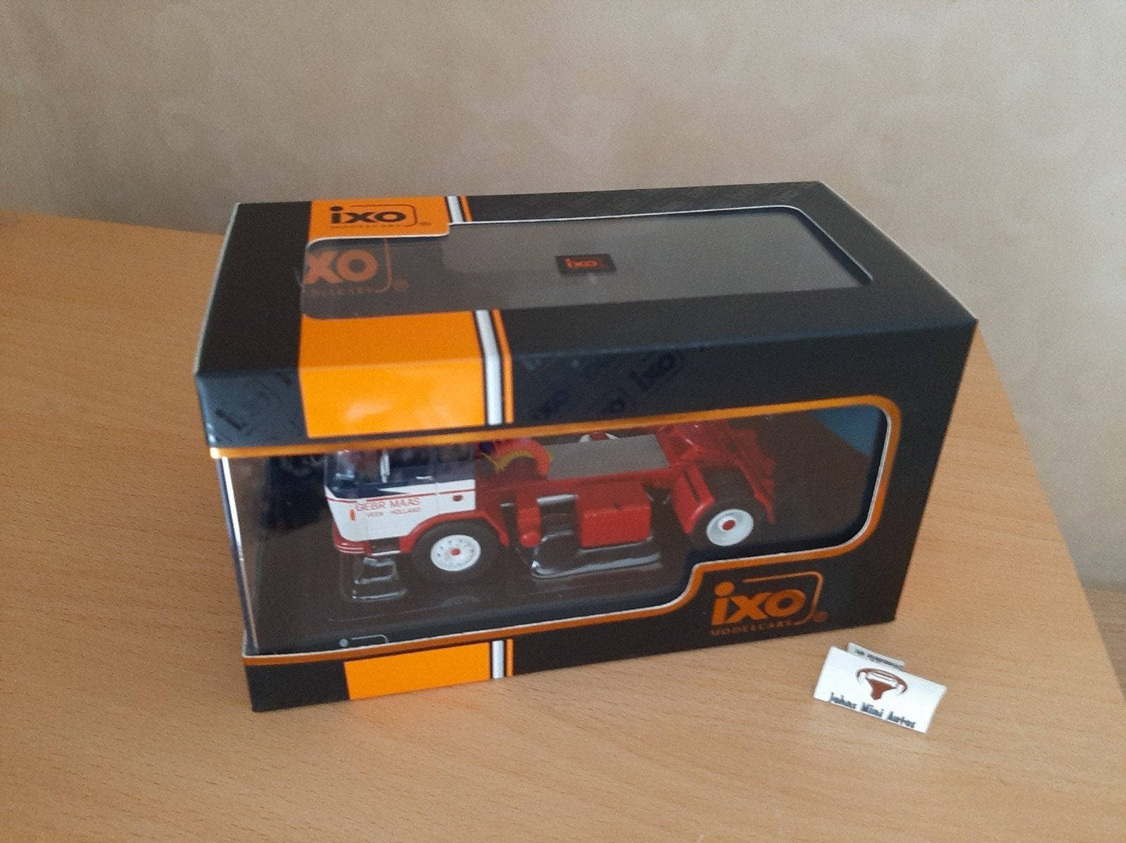 Daf 2600 1970 in rood wit en blauw van IXO Trucks 1:43, Overige merken, Nieuw, IXO Trucks, Ophalen of Verzenden