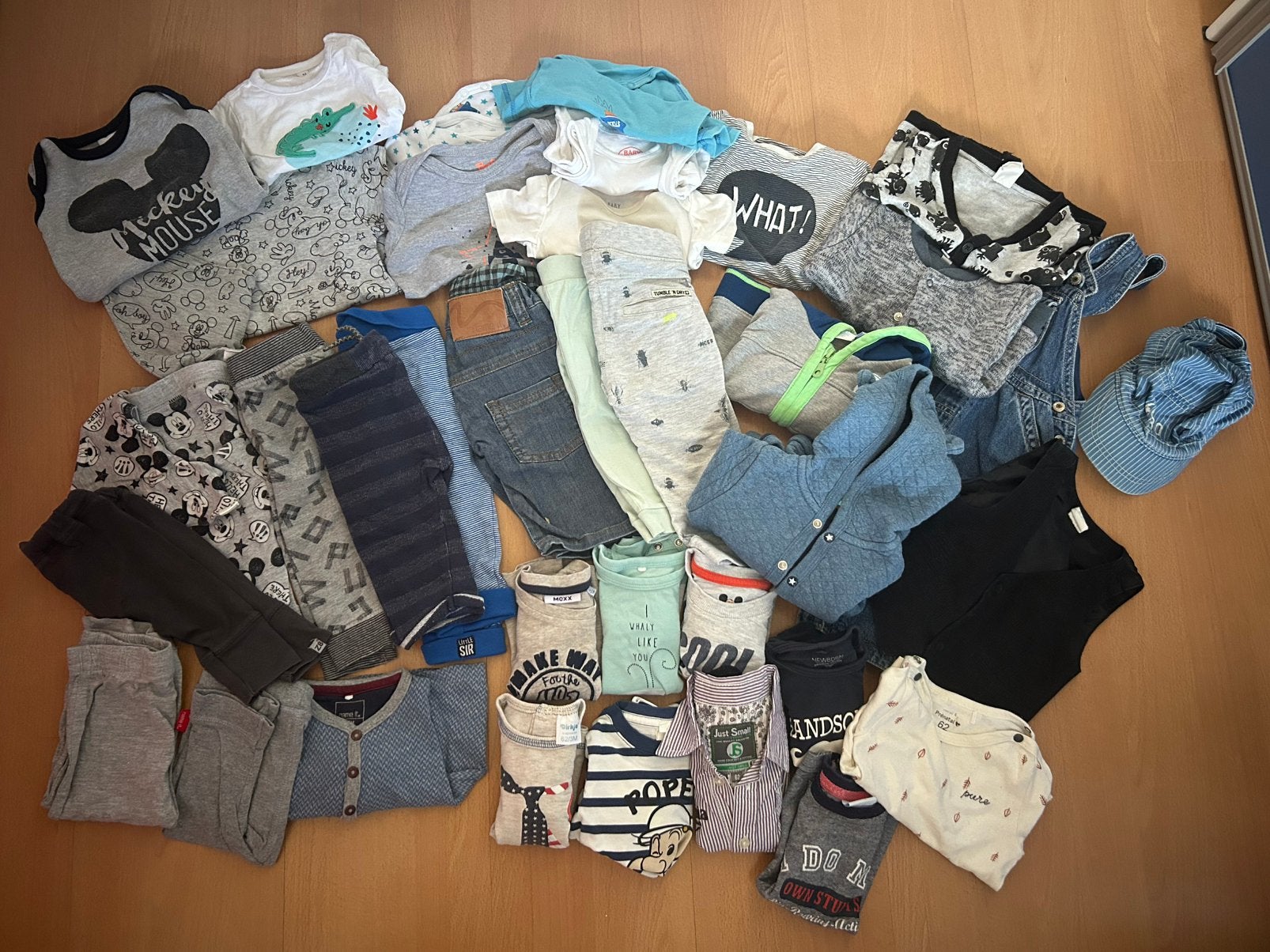 Groot kleding pakket jongen maat 62/68, Ophalen of Verzenden, Zo goed als nieuw, Jongetje, Shirtje of Longsleeve