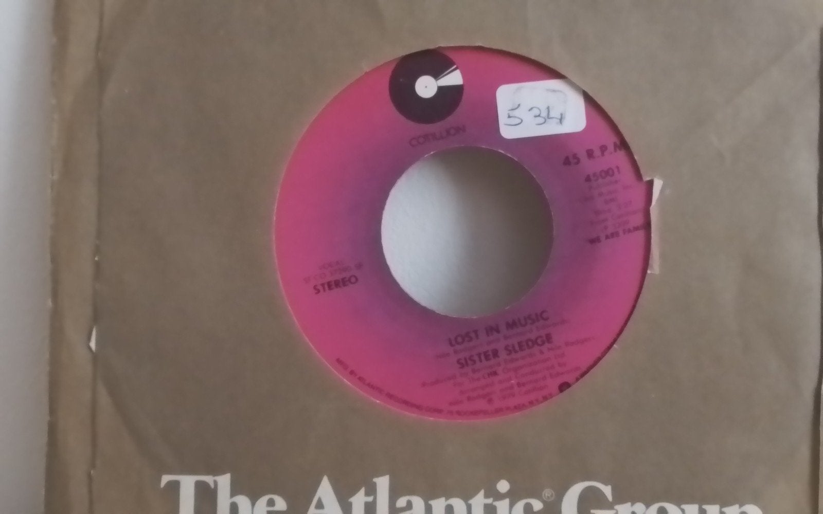 Sister Sledge - lost in music, Ophalen of Verzenden, Gebruikt, Pop