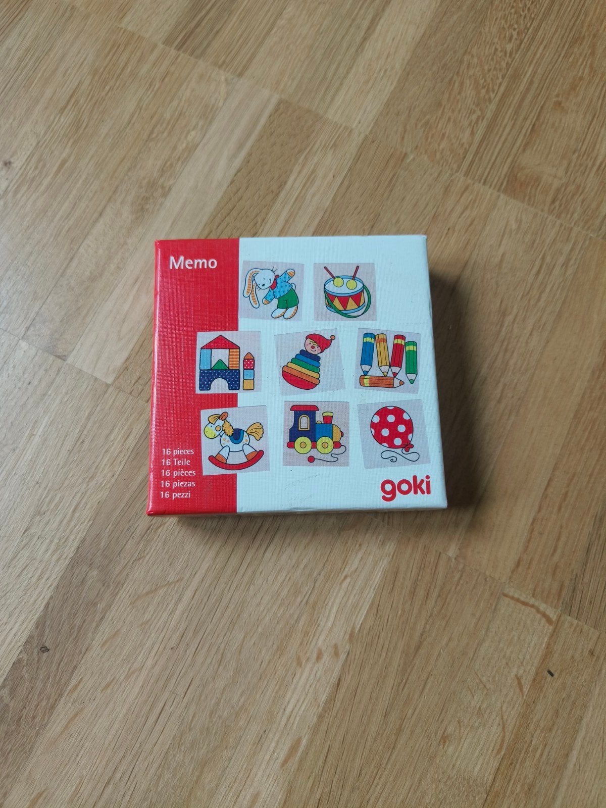 Goki memory, 2 tot 4 jaar, 10 tot 50 stukjes, Ophalen of Verzenden, Zo goed als nieuw