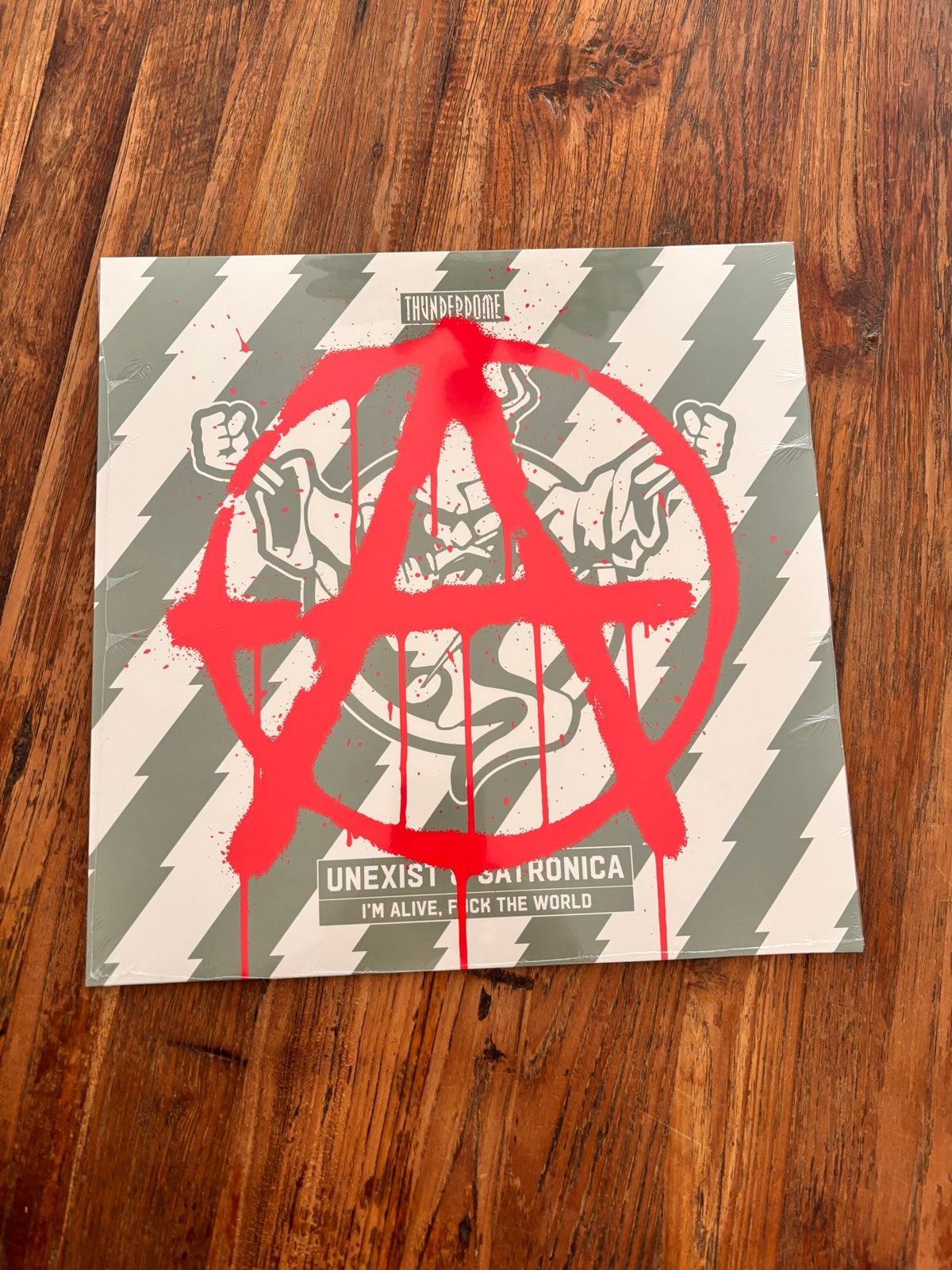 Thunderdome - Unexist & Satronica - I'm Alive, F*ck The Worl, LP, Geseald, Ophalen of Verzenden, 12 inch