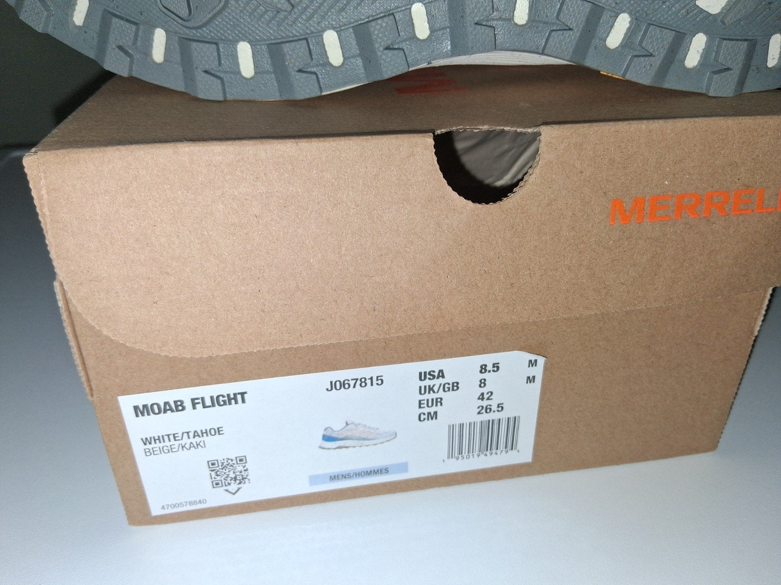 Merrell Moab Flight Trailrunningschoenen  J067815, Overige kleuren, Nieuw, Ophalen of Verzenden, Sneakers of Gympen