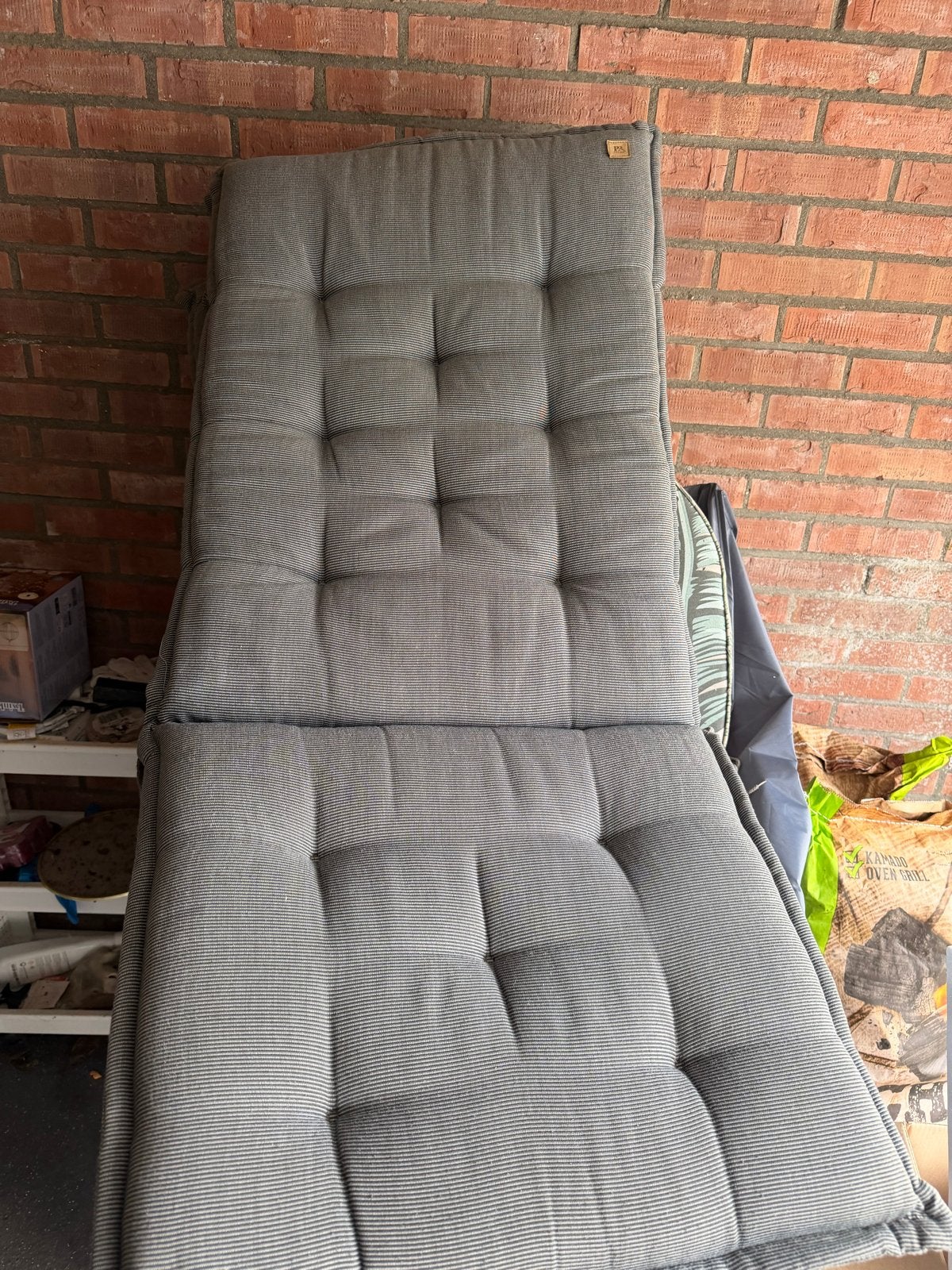 Comfortabel tuinstoelkussens, Tuin en Terras, Ophalen of Verzenden, Gebruikt, Textileen