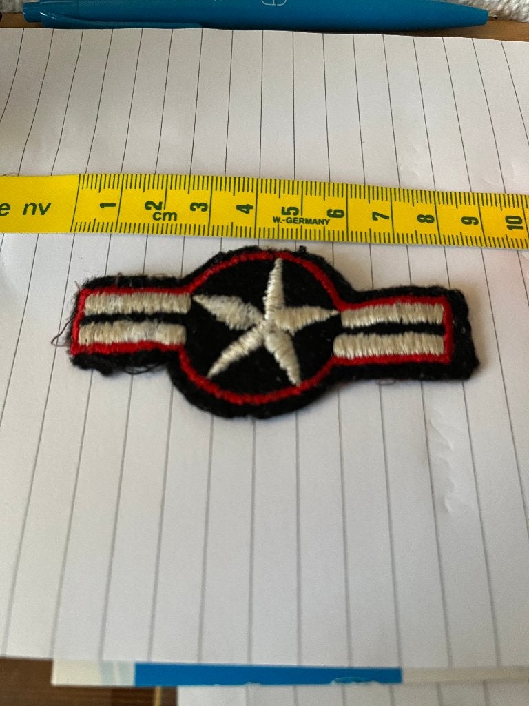 ww2 patch stof, Verzamelen, Ophalen of Verzenden, Luchtmacht, Engeland, Embleem of Badge