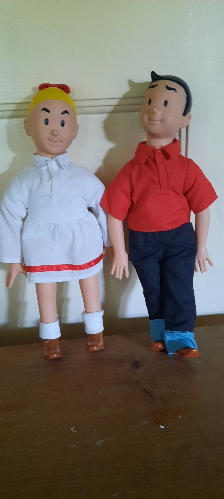 -suske en wiske poppen, Ophalen of Verzenden