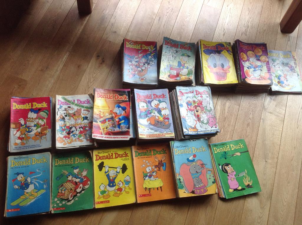 Oude Donald Duck jes Vanaf 1965, Gelezen, Ophalen of Verzenden, Donald Duck, Meerdere stripboeken