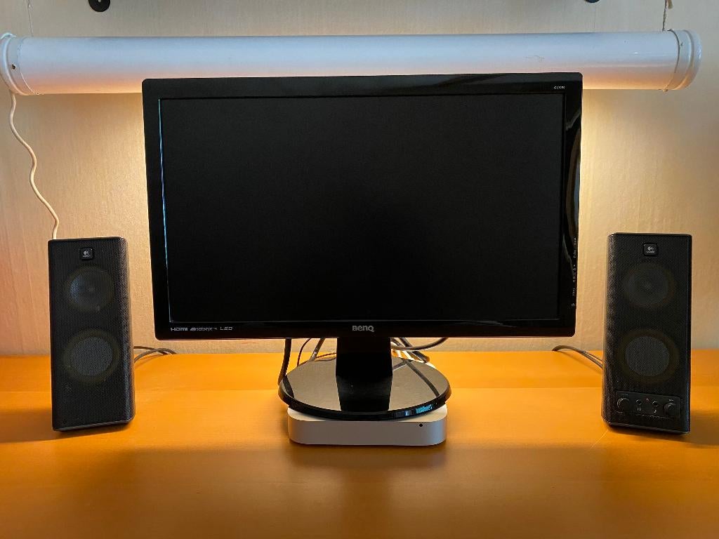 Apple Mac mini (Late 2014) in goede staat met 15" screen, Computers en Software, Apple Desktops, Ophalen, SSD, Minder dan 2 Ghz
