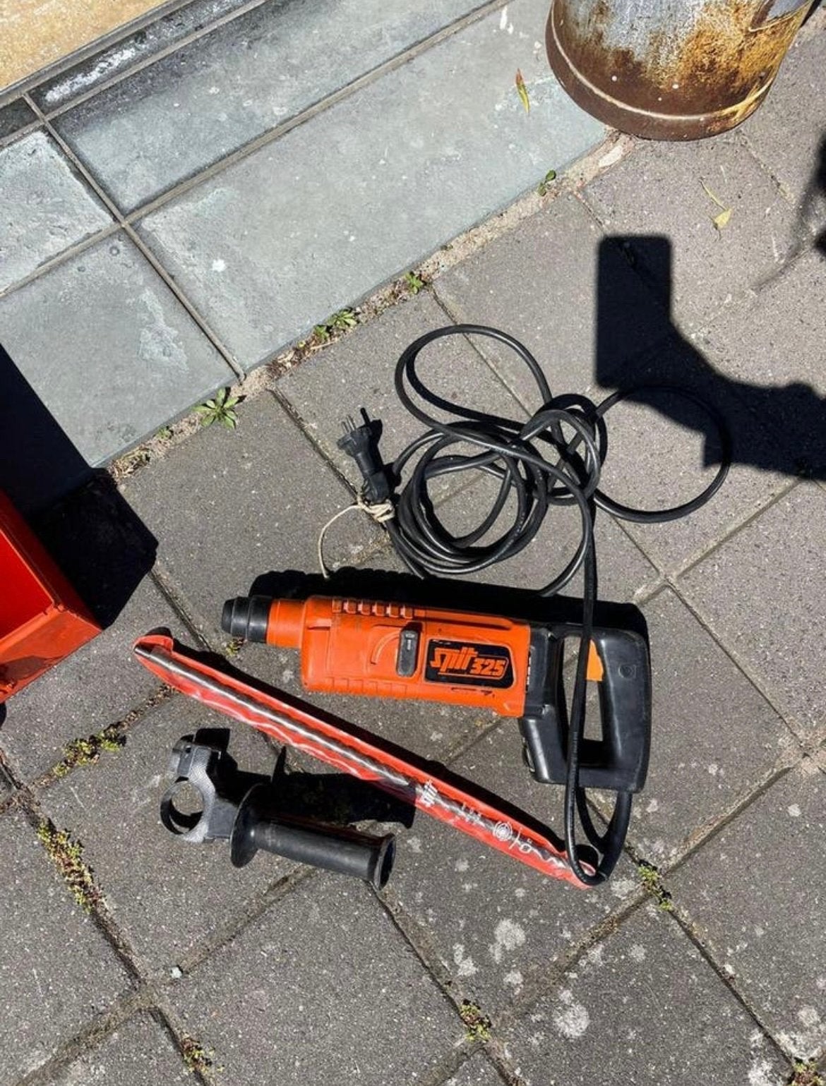 Spit 325 Boorhamer in koffer, Ophalen, Boor- en/of Breekhamer, Klopboormechanisme, Gebruikt