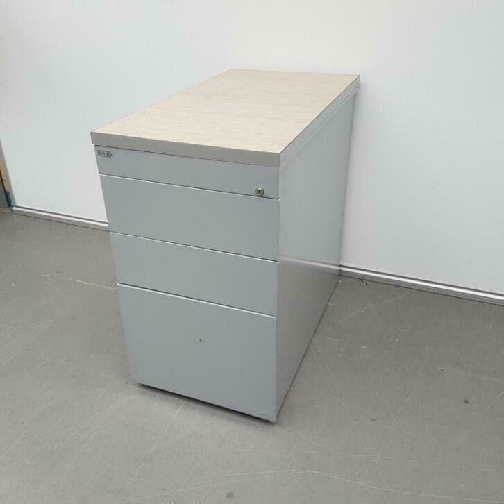 professionele Brink grijze standcontainers ladekasten