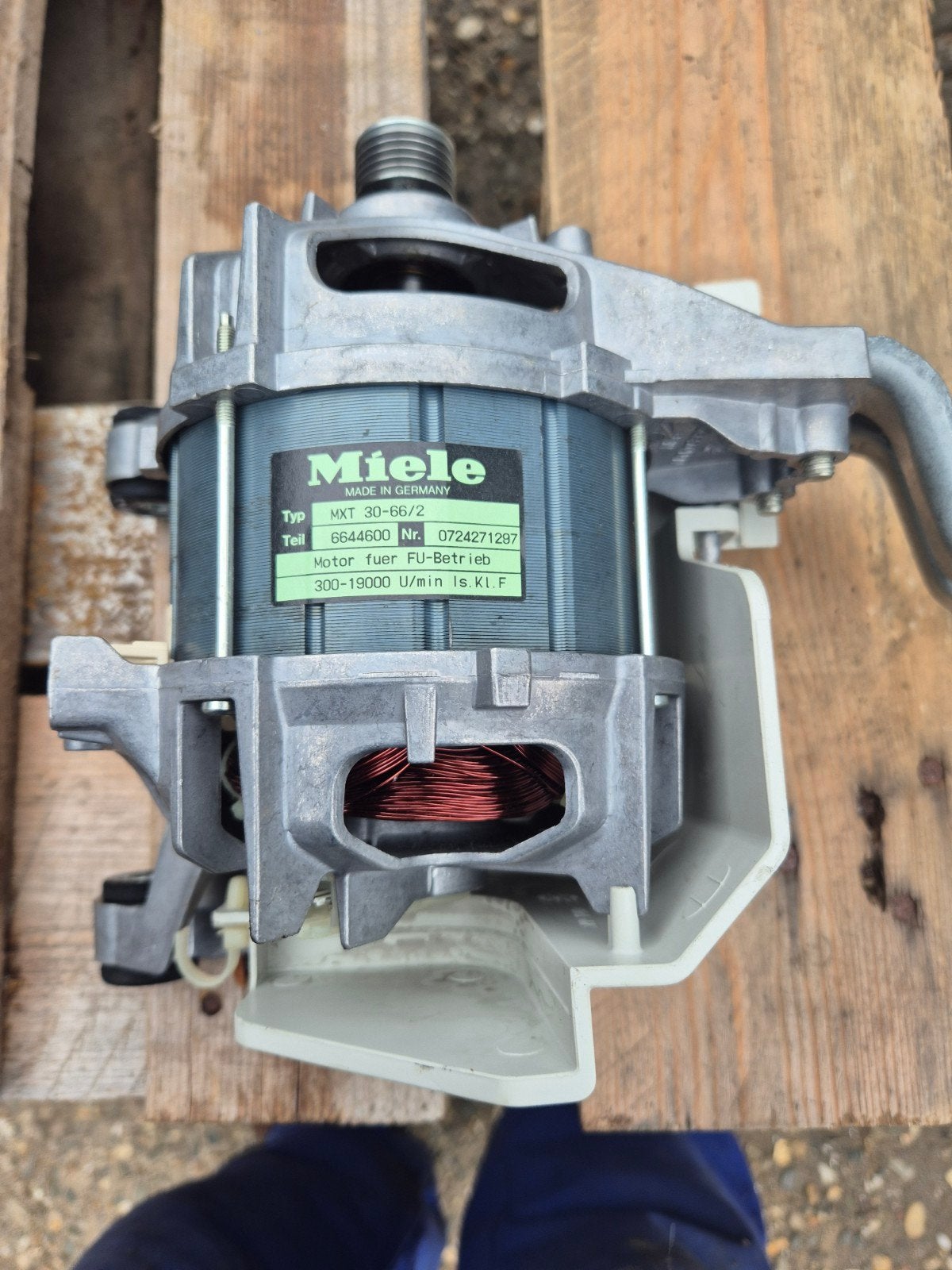 miele wasmachine motor, Ophalen