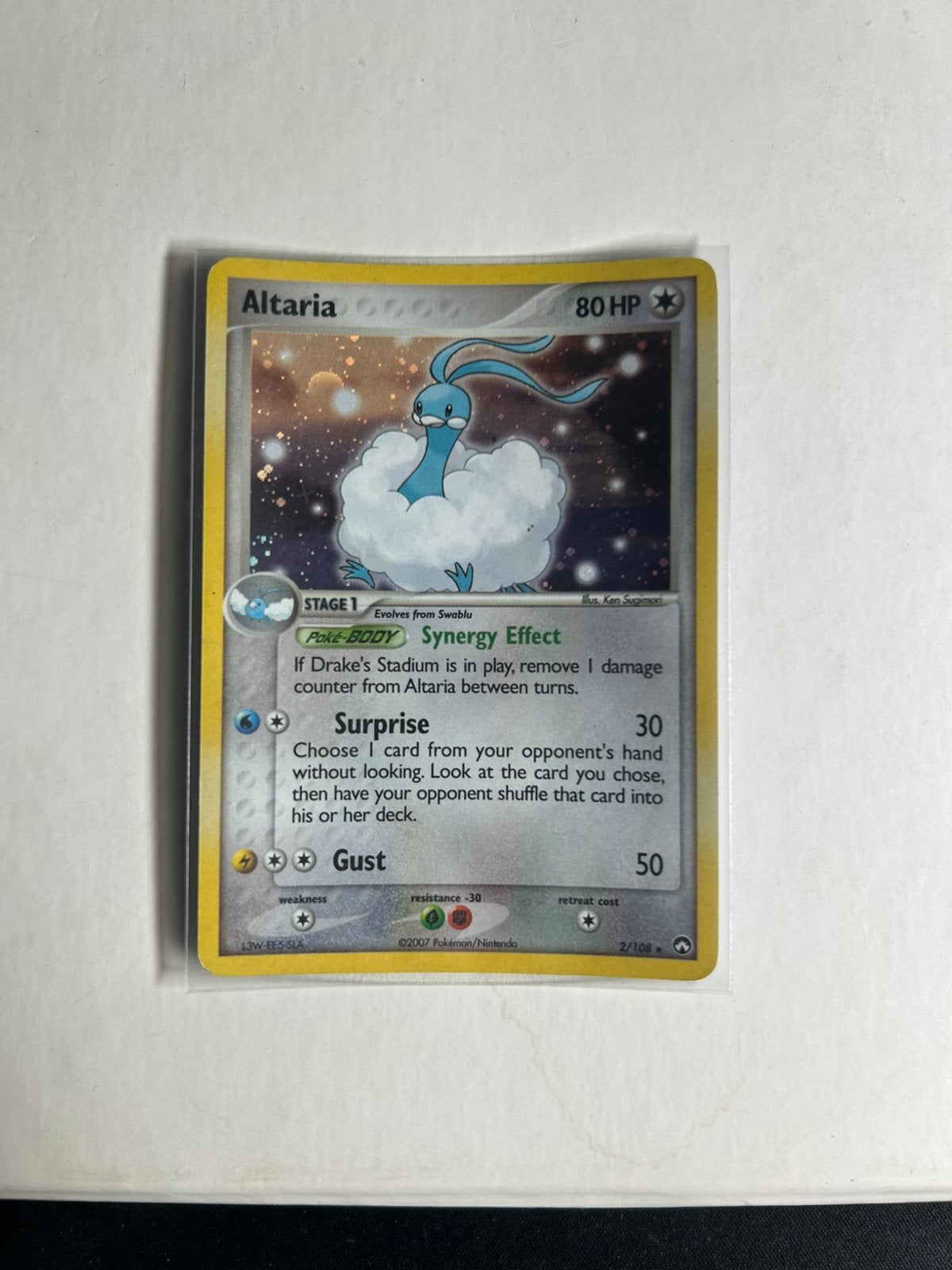 Altaria (PK 2), Ophalen, Zo goed als nieuw