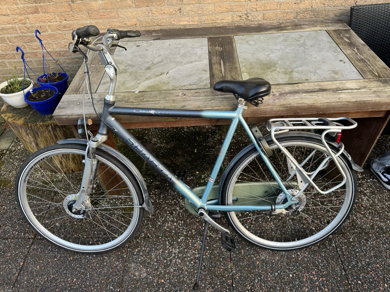Sparta fiets met 8 versnellingen en vering, Fietsen en Brommers, Fietsen | Dames | Damesfietsen, Ophalen, Terugtraprem, Sparta